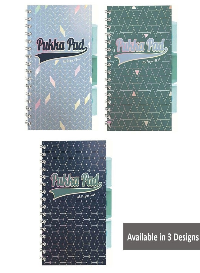 Pukka Pad Glee 4 Subject Book A5, Light Blue, 200 Pages, Ruled, 80gsm - Image 5