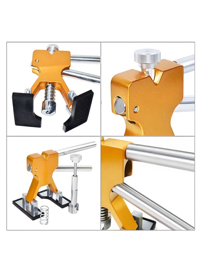 KADRAMA Dent Removal kit, Paintless Dent Repair Tool, Dent Puller Kit with 18pcs Glue Tabs, Adjustable Width, Car Paintless Dent Repair Tool for Automobile Body/Motorcycle Body/Refrigerator Dent Remover - Image 3