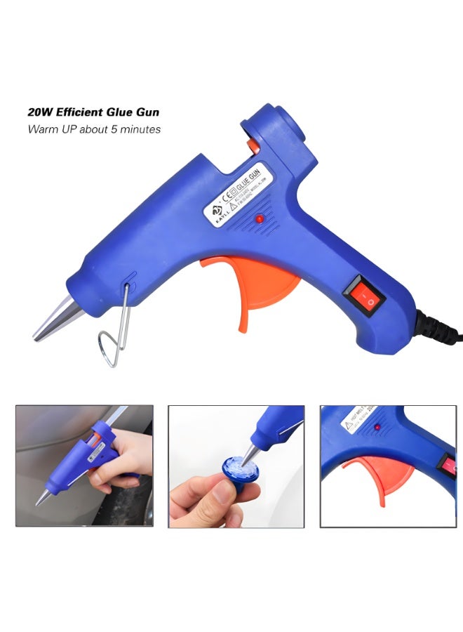 KADRAMA Dent Removal kit, Paintless Dent Repair Tool, Dent Puller Kit with 18pcs Glue Tabs, Adjustable Width, Car Paintless Dent Repair Tool for Automobile Body/Motorcycle Body/Refrigerator Dent Remover - Image 4