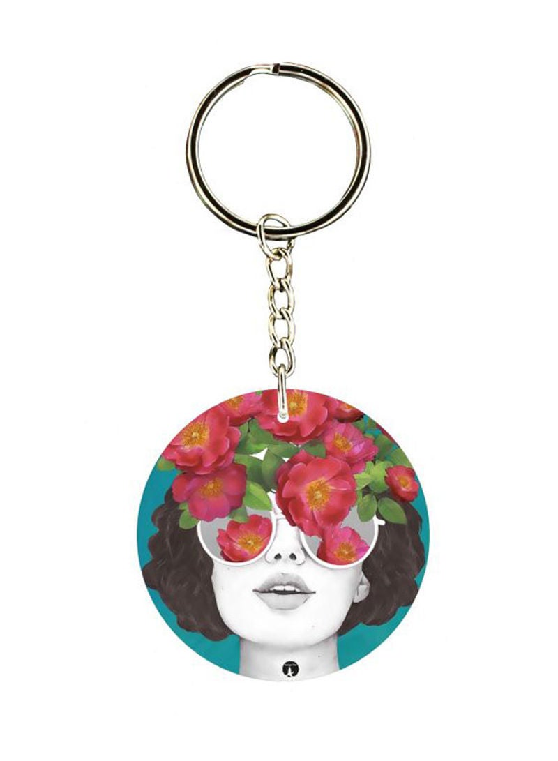 Cartoon Printed Keychain