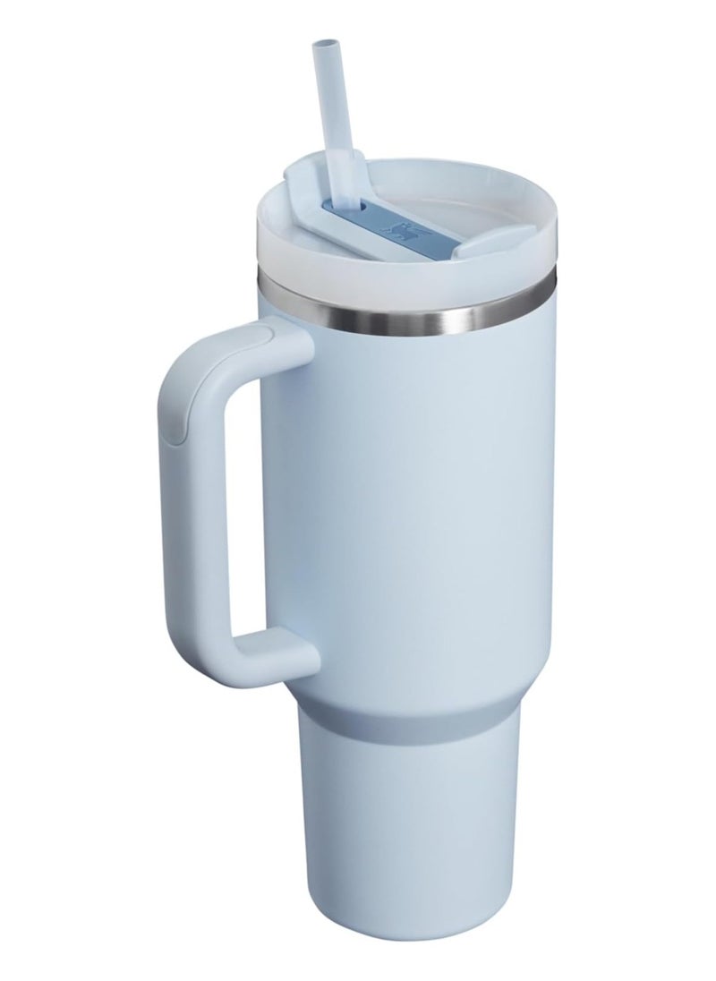 Stanley Quencher H2.0 Tumbler with Handle & Straw 40 oz | Twist On 3-Way Lid | Cupholder Compatible for Travel | Insulated Stainless Steel Cup | BPA-Free | Glacier  - Image 2