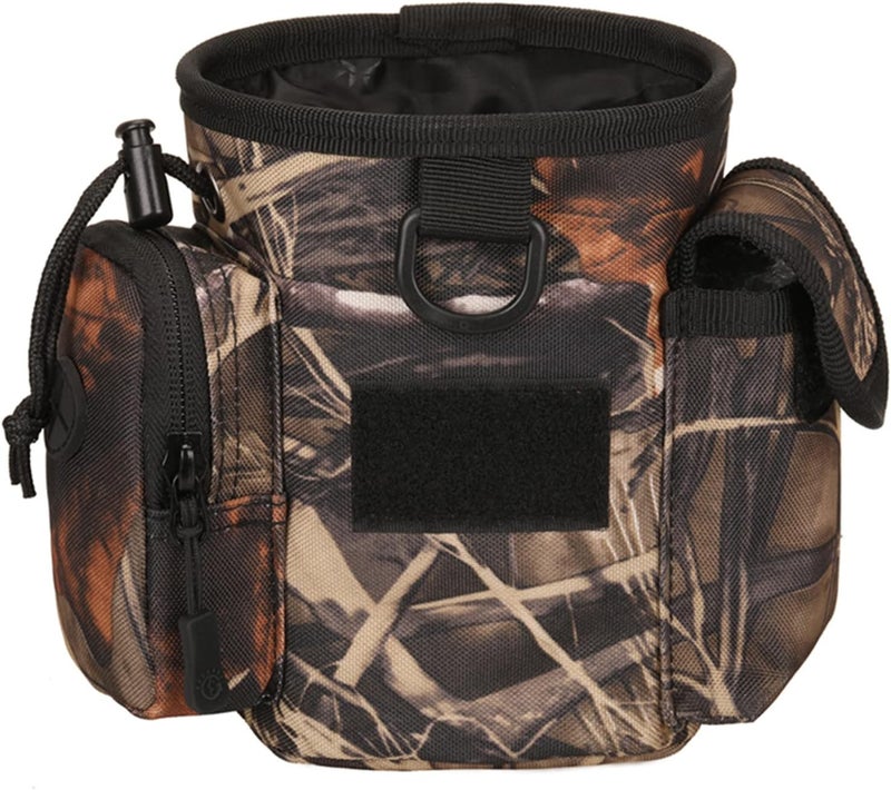 cheekyglo Vintage Holster Waist Pouch Fanny Pack Casual Dog Walking Bag Puppy Training Treat Snack Bait Pet Feed Waist Pocket,Camo 3 - Image 1