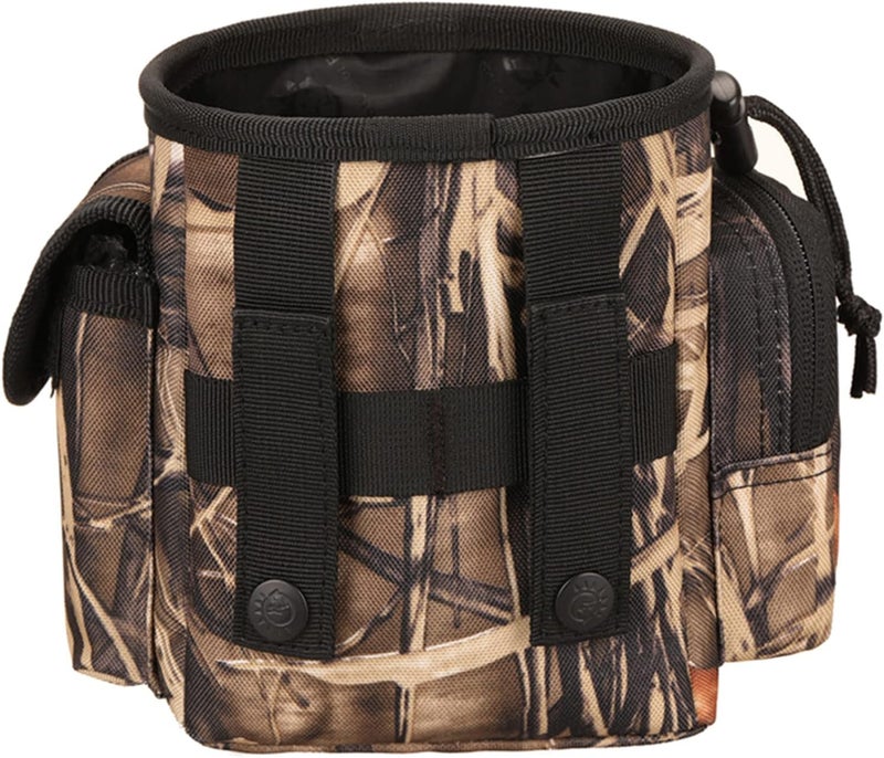 cheekyglo Vintage Holster Waist Pouch Fanny Pack Casual Dog Walking Bag Puppy Training Treat Snack Bait Pet Feed Waist Pocket,Camo 3 - Image 2