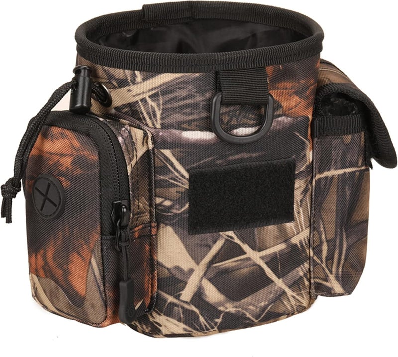 cheekyglo Vintage Holster Waist Pouch Fanny Pack Casual Dog Walking Bag Puppy Training Treat Snack Bait Pet Feed Waist Pocket,Camo 3 - Image 3