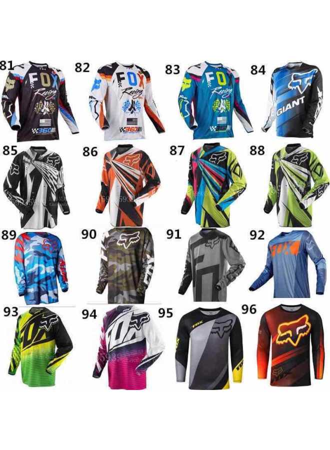 Mountain Bike Riding Suit Top Men's Long Sleeve Off-road Riding Suit Quick-dry T-shirt