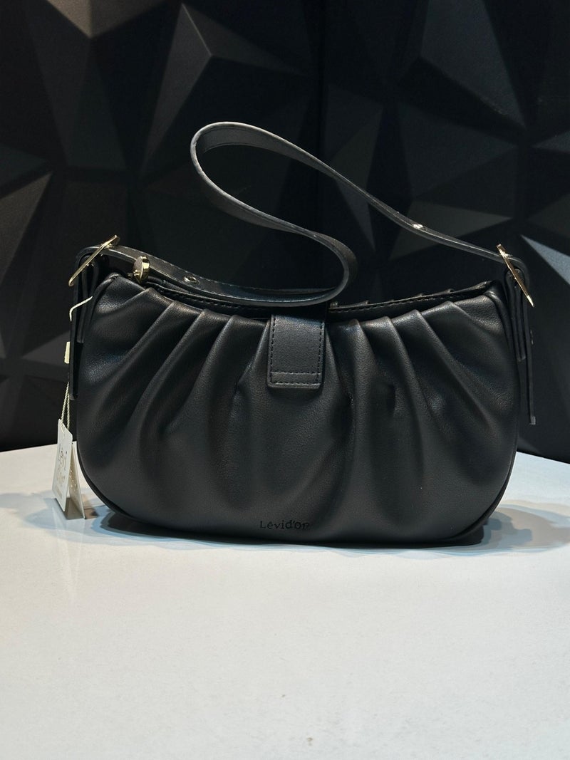 Levidor Special Color Combination Faux Leather Women's Shoulder and Shoulder Bag Designed as a Handbag 930171.SYH - Image 3