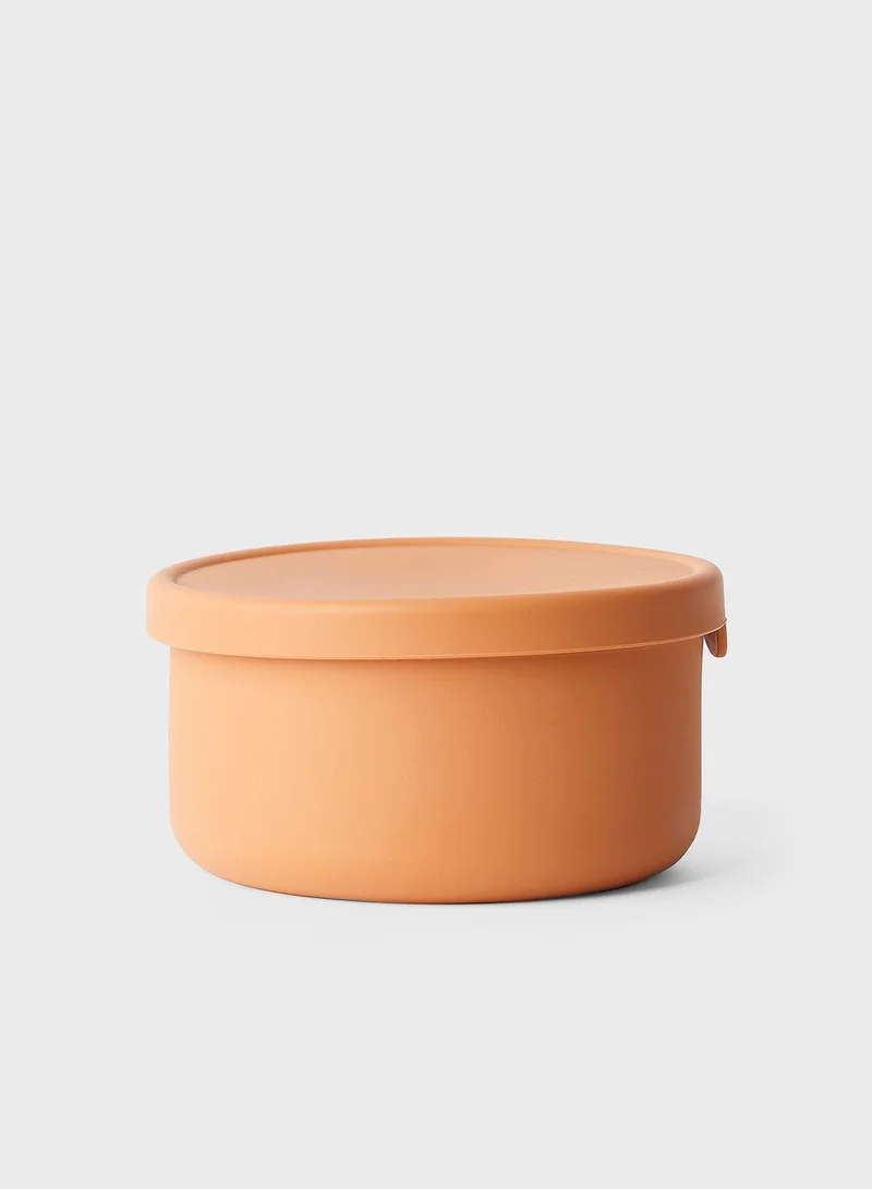 Prickly Pear Large Meal-Prep Terracotta Silicone Container
