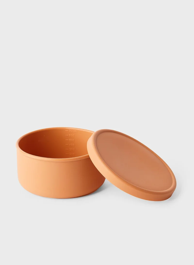Prickly Pear Large Meal-Prep Terracotta Silicone Container
