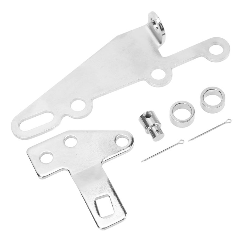 Transmission Shifter Cable Bracket 35498 Metal Lever Kit for TH200 TH200‑4R TH250 TH350 TH400 TH700‑R4 4L60 - Image 1
