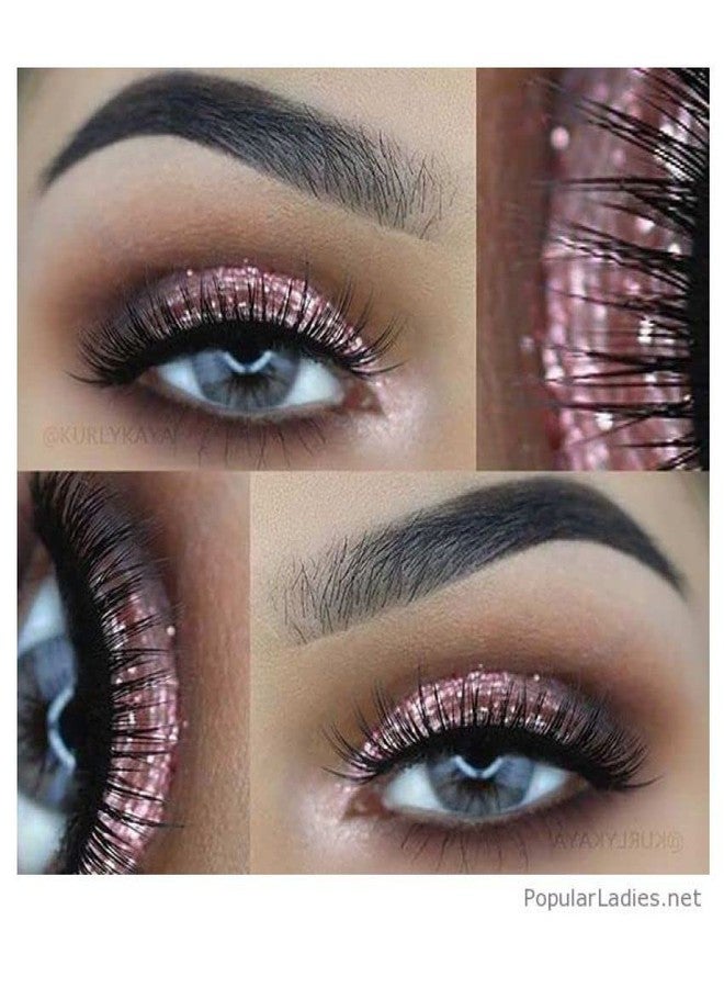 JH J & H Glitter Eyshadow Professional Eyes Glitter Eye Shadow Palette - 10 Ultimate Color - Image 2
