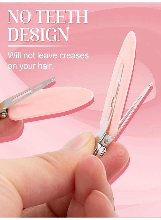 MADHOLLY 8Pcs No Bend No Crease Hair Clips- Styling Duck Bill Clips Alligator Hair Barrettes for Styling Sectioning, Christmas Small Gifts for Women Girls Salon Hairstyle Hairdressing Bangs Waves Makeup - Image 4