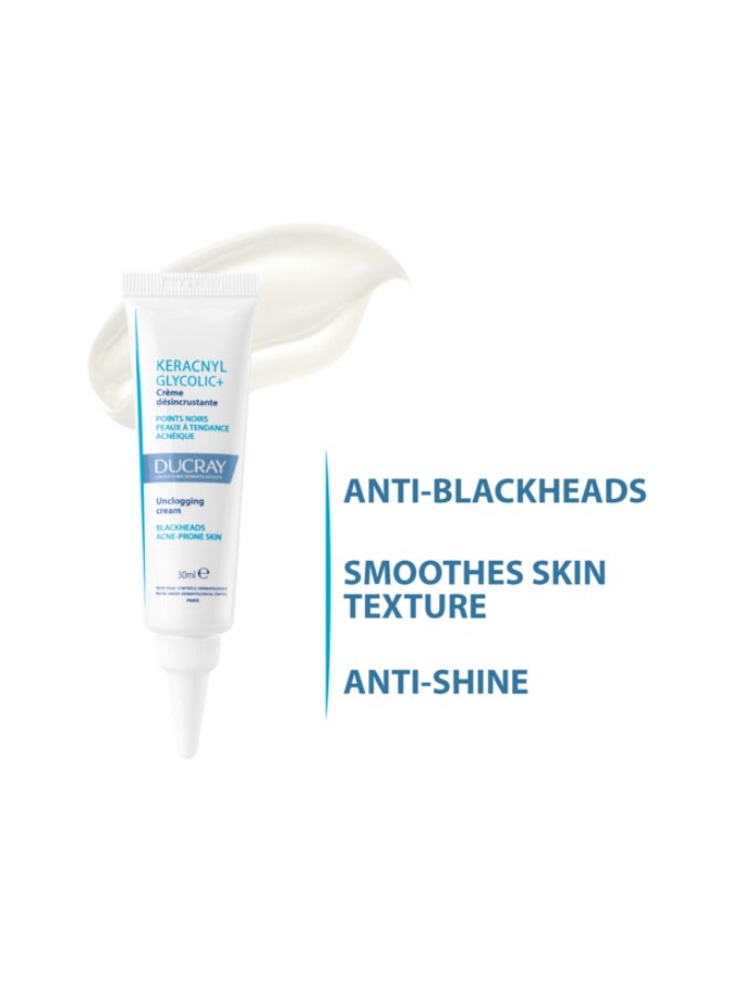 DUCRAY - Keracnyl Glycolic + Unclogging Cream - Image 1