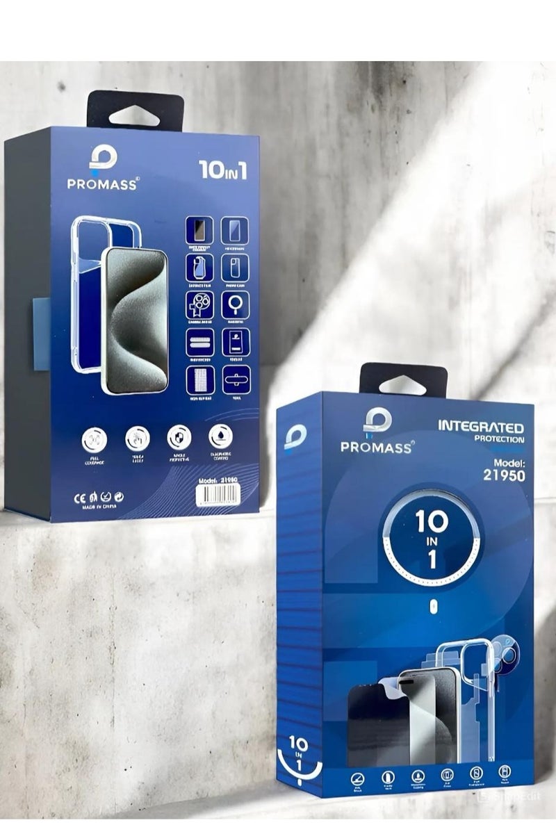 بروماس بكج الحماية الكاملة لآيفون 11 برو ماكس (iPhone 11 Pro Max) البكج الأقوى الأصلي من بروماس (10in1) - Image 3