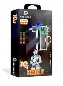 Complete protection package for iPhone 11 Pro Max, the strongest and best original package from Promass (10in1)