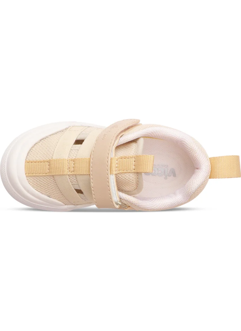 فيكو Momo Lighted Unisex Baby Beige Sports Shoes