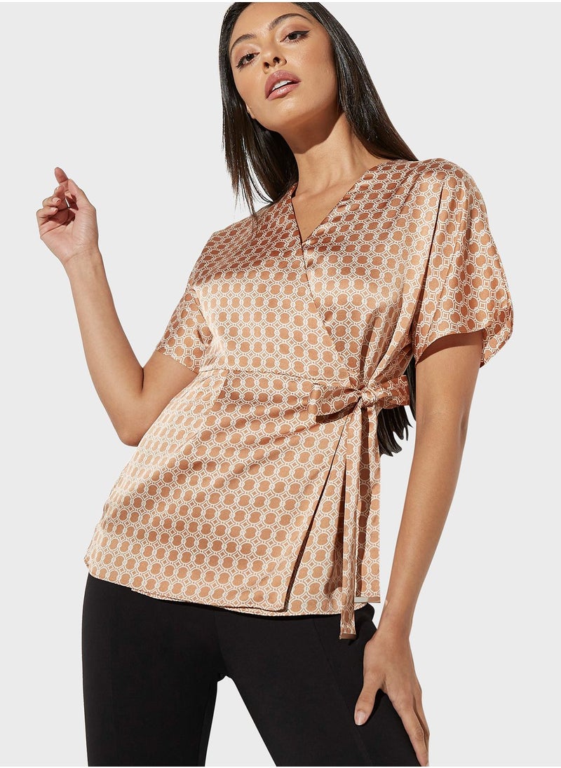 Iconic - Floral Printed Top - Image 1