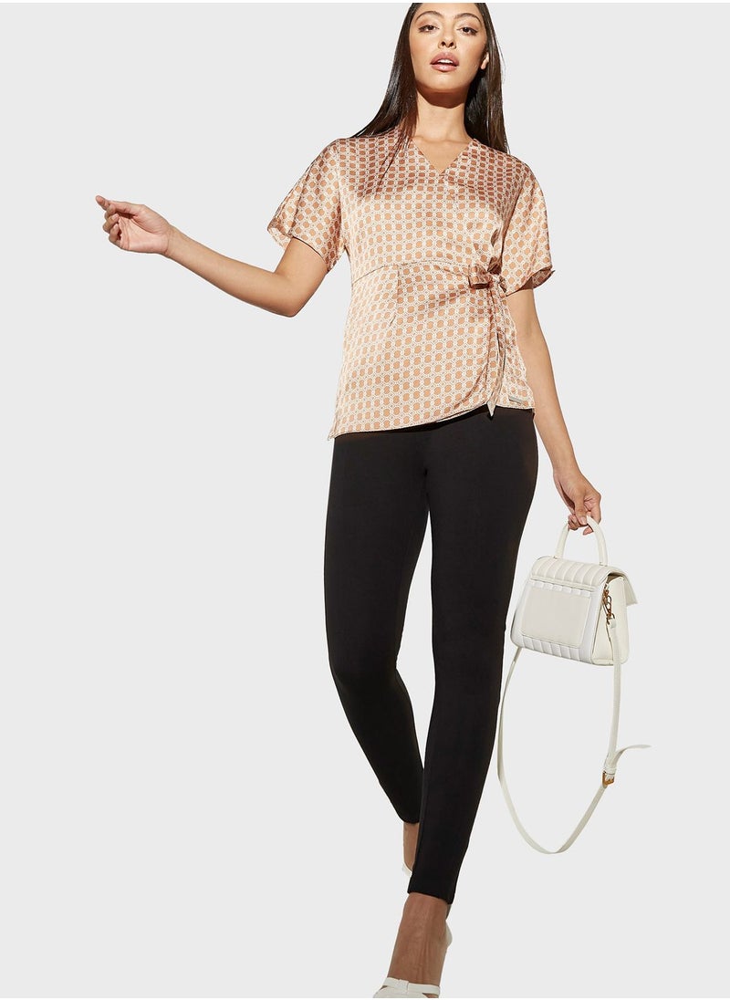 Iconic - Floral Printed Top - Image 1