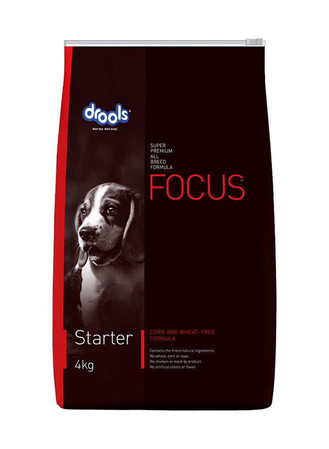 Drools Focus Premiun Starter Dry Dog Food  Chicken 4Kg - Image 1