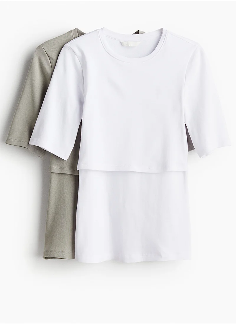 H&M Mama 2-Pack Nursing Tops