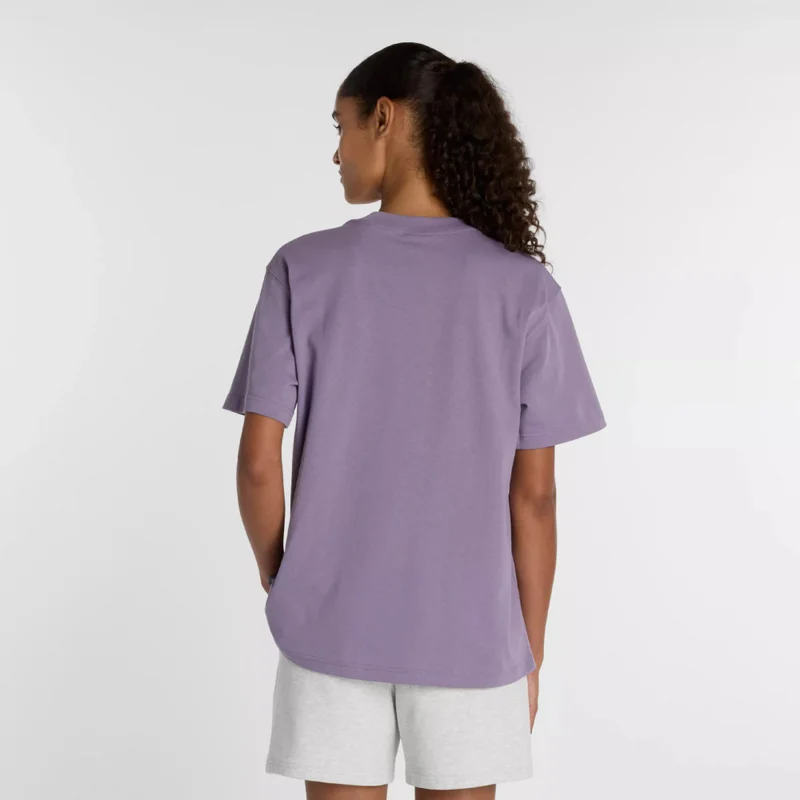 New Balance Candied Violet Classic Tri-Logo T-Shirt for Women | Best Price UAE