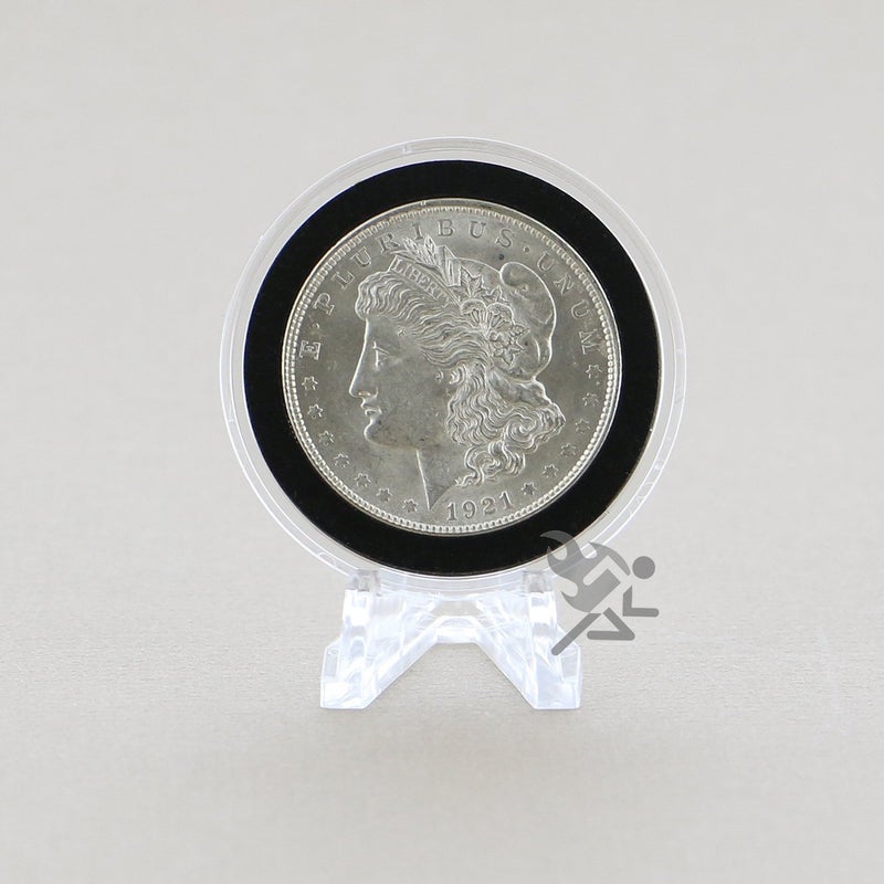 OnFireGuy 5 Pack Clear Display Stand Easels for Air-Tite Capsules | Coin Display Stands | Challenge Coin Easels | Made in USA - Image 2