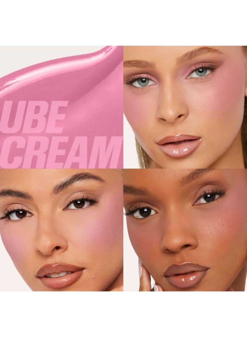 هدى بي بي أحمر خدود سائل من هدى بيوتي - لون كريمي أوبي - Image 2