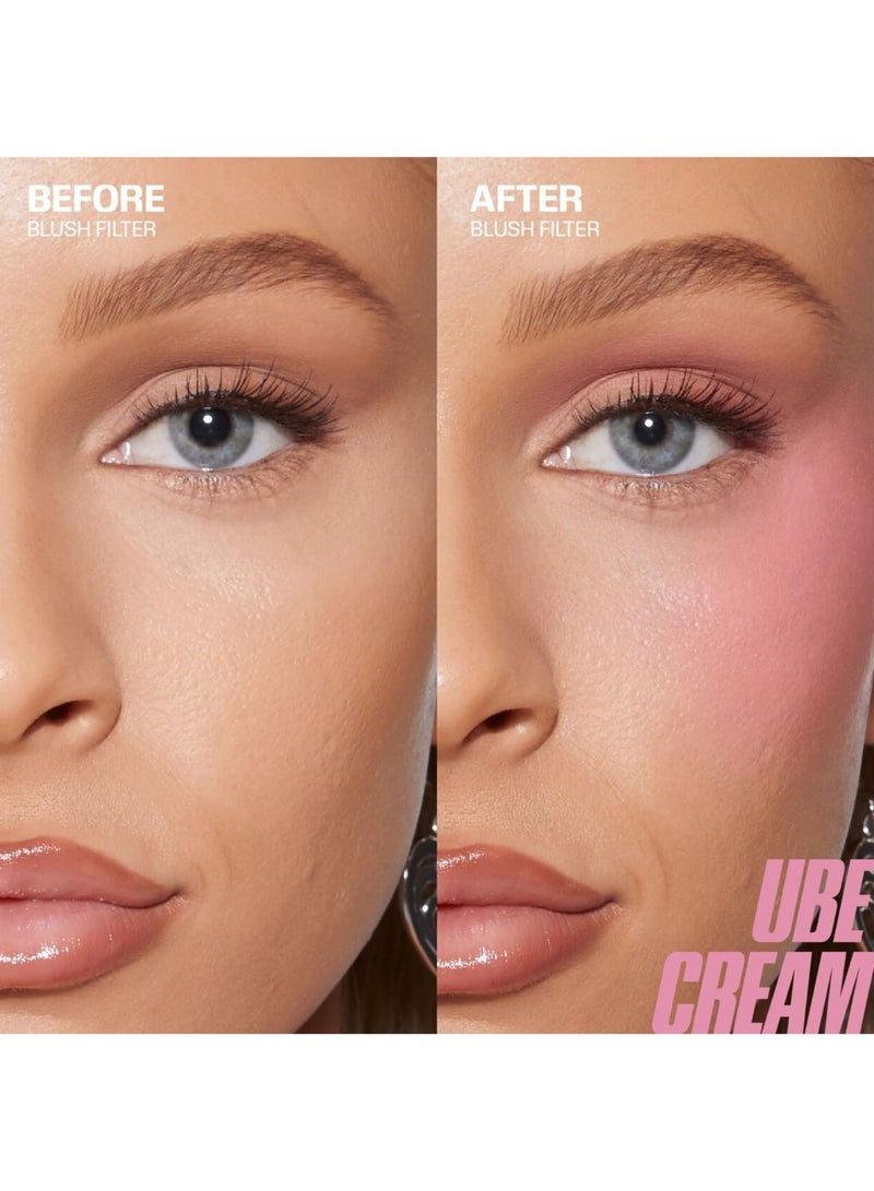 هدى بي بي أحمر خدود سائل من هدى بيوتي - لون كريمي أوبي - Image 3