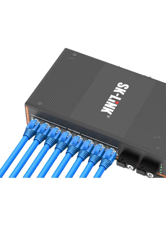 Sk-Link Cat5E Cat6 Crystal Head Protective Sleeve, Cat5E Cat6 Network Cable Rj45 Computer Network Connector Cable Head Protective Sleeve, Transparent Style, 100 Pieces, Sk-Ht510Cr - Image 2