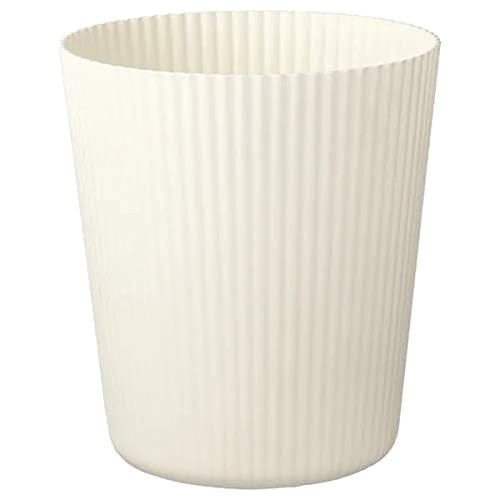 Digital Shoppy Plastic Nejkon Plant Pot, White, 12 cm - Image 1