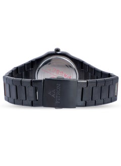 Fitron Men’s Full Black Wrist Watch  - Image 3
