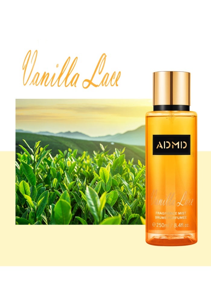 ADMD 250ML alcohol-free Victorian floral and fruity fragrance spray-Vanilla Lace - Image 2