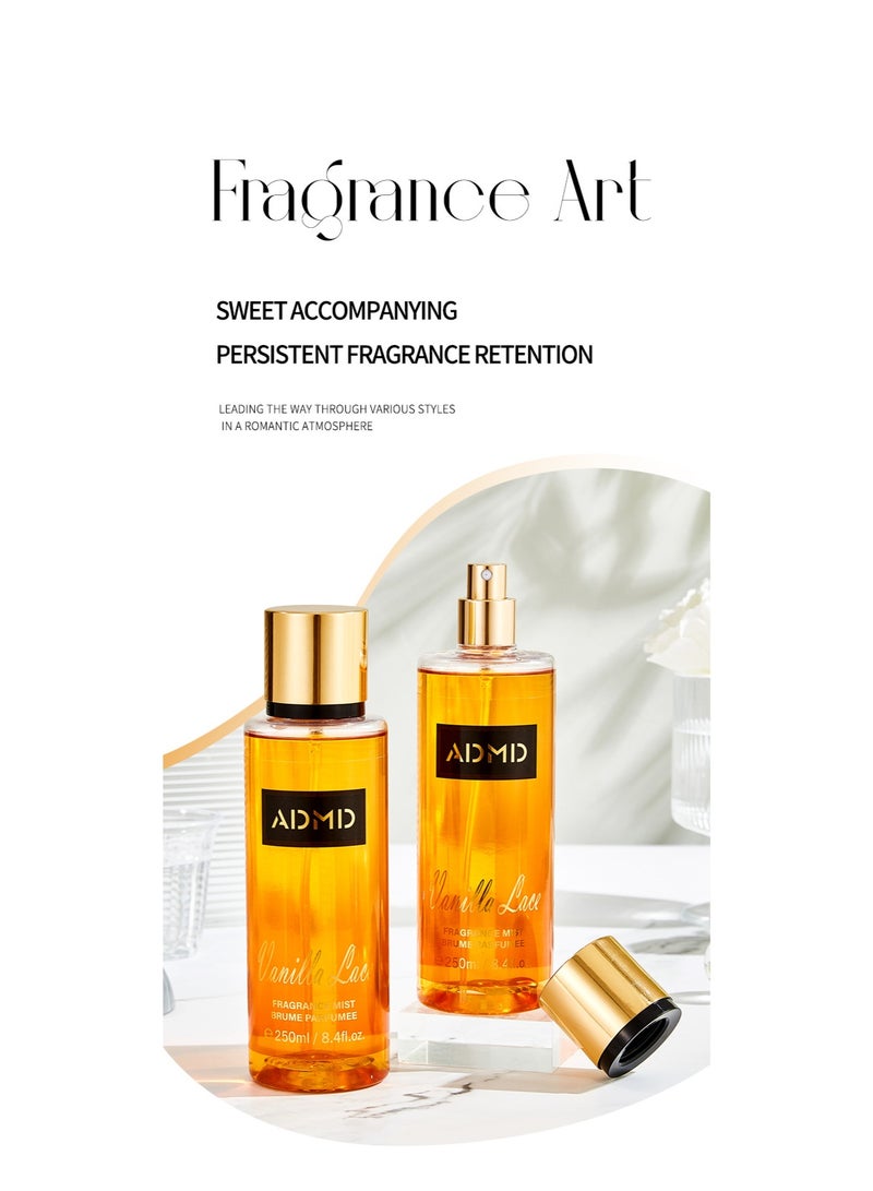 ADMD 250ML alcohol-free Victorian floral and fruity fragrance spray-Vanilla Lace - Image 3