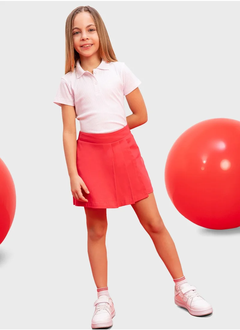 DeFacto Girl Gabardine Regular Fit Skirt