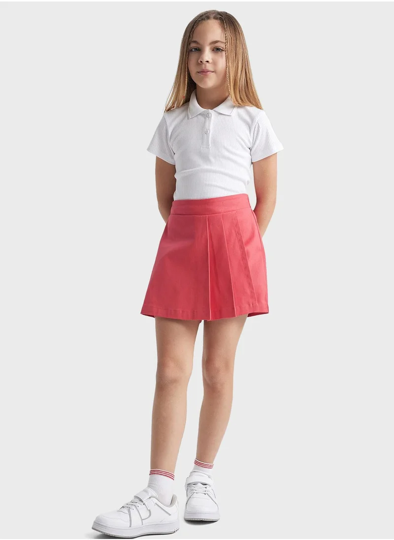 DeFacto Girl Gabardine Regular Fit Skirt