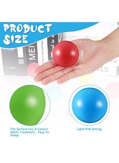 Civaner Multicolored Replacement Toy Balls Crush Proof Bulldozer Balls Soft Plastic Airfilled Ocean Balls For Toddlers 1.75 Inch Balls Toys (6 Pieces)  - Image 2