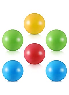 Civaner Multicolored Replacement Toy Balls Crush Proof Bulldozer Balls Soft Plastic Airfilled Ocean Balls For Toddlers 1.75 Inch Balls Toys (6 Pieces)  - Image 1