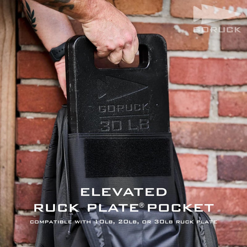 GORUCK Basic Rucker 17L Tactical Backpack â€“ Durable Rucksack & MOLLE Daypack â€“ Military Backpack for Men & Women - for Outdoor, Hiking, Training & Travel â€“ Armored Grey - Image 4