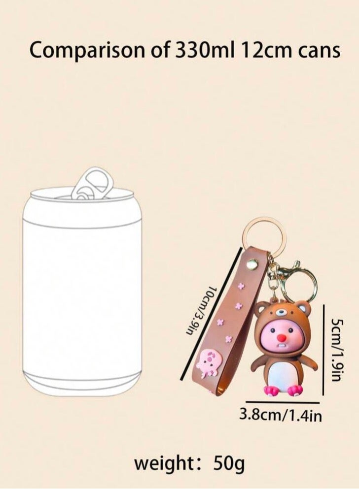 جاست فور يو سلسلة مفاتيح وميدالية بخطاف عصرية متعددة الاستخدام - Image 2