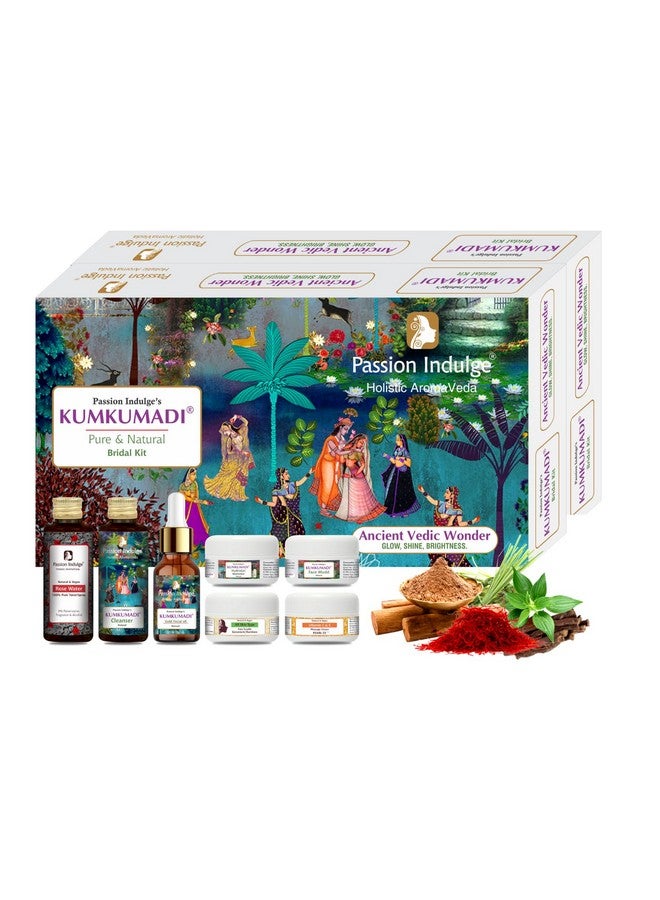 Passion Indulge Kumkumadi Facial Kit for Glowing skin & Pigmentation, Suitable for all type skin - PACK OF 2 - Image 1