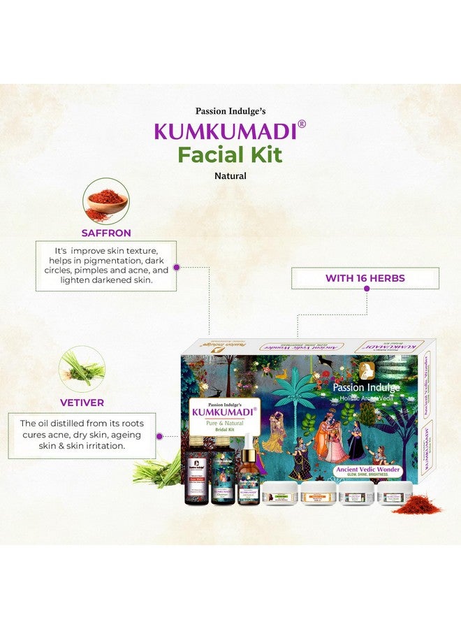 Passion Indulge Kumkumadi Facial Kit for Glowing skin & Pigmentation, Suitable for all type skin - PACK OF 2 - Image 2