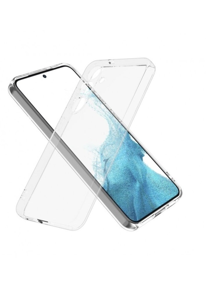 Case Compatible with Samsung Galaxy A16 4G / A16 5G, Case Crystal Clear Soft TPU Gel Case Flexible Silicone Anti-Scratch Camera Protection Transparent TPU Cover - Clear