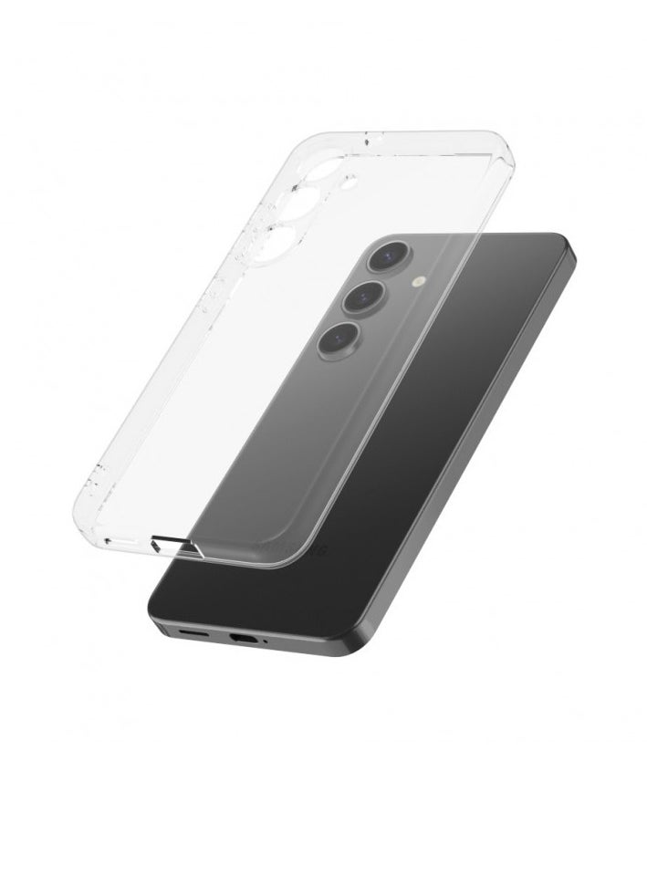 Case Compatible with Samsung Galaxy A16 4G / A16 5G, Case Crystal Clear Soft TPU Gel Case Flexible Silicone Anti-Scratch Camera Protection Transparent TPU Cover - Clear