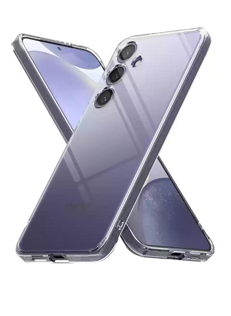 Case Compatible with Samsung Galaxy A16 4G / A16 5G, Case Crystal Clear Soft TPU Gel Case Flexible Silicone Anti-Scratch Camera Protection Transparent TPU Cover - Clear
