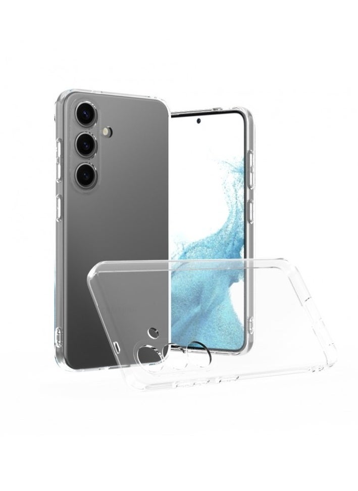 Case Compatible with Samsung Galaxy A16 4G / A16 5G, Case Crystal Clear Soft TPU Gel Case Flexible Silicone Anti-Scratch Camera Protection Transparent TPU Cover - Clear