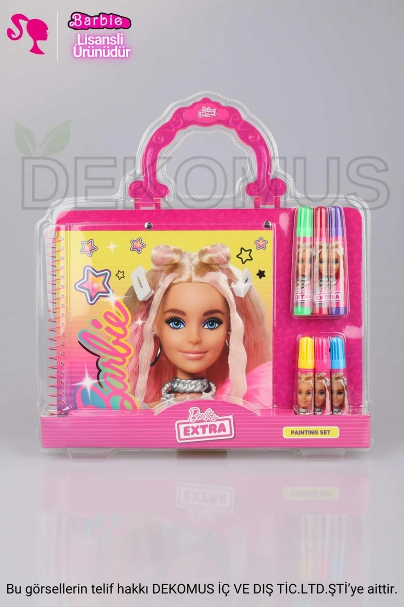 Barbie Licensed Coloring Book and 6 Crayons Coloring Set