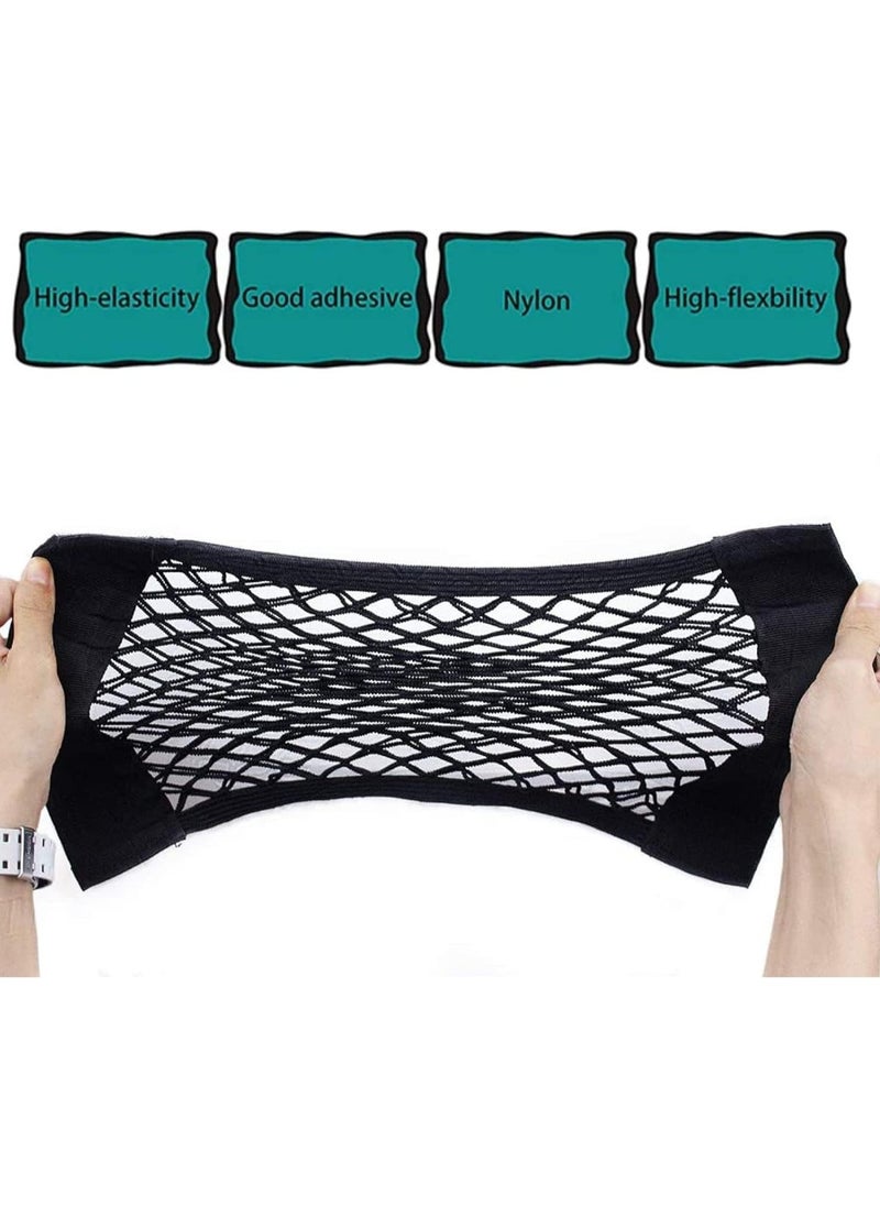 Generic - Car Storage Net Rear Back Seat Mesh Organizer Pocket Cargo Netting ​For Bottles Groceries In SUV Cars And Trucks Trunk Size 70 x 25cm - Image 1