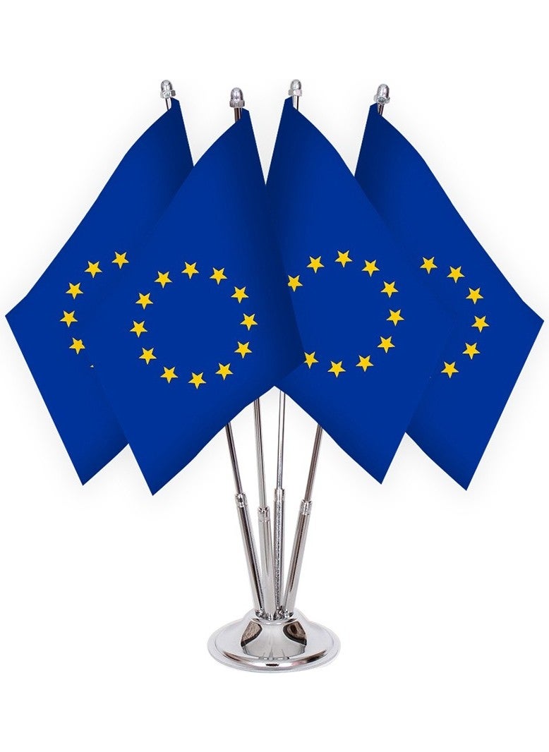 Set of Four European Union Table Flags - pzsku/ZF6DF7EB79347BB2047C9Z/45/_/1725721858/e39cf4ae-eaf3-4fe2-95b3-b52eb47f69a4