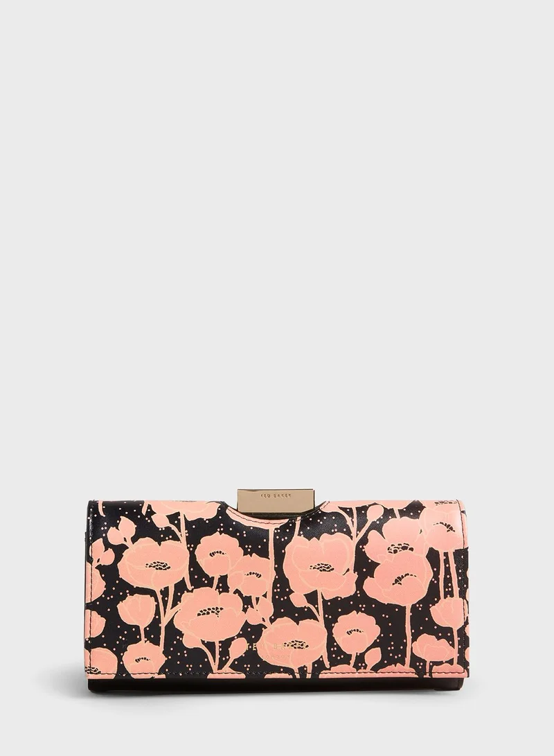 Ted Baker Ponida Floral Printed Large Bobble Purse