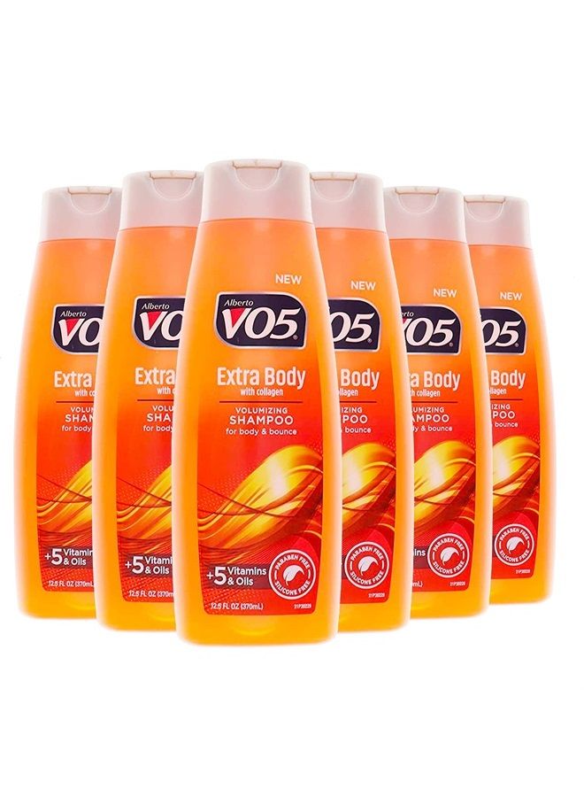 Alberto Vo5 Extra Body Shampoo, 15 Oz. (Pack of 6) - Image 2