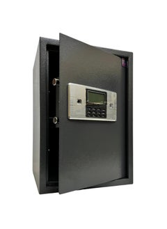 LOTFY GROUP Electronic Digital Safe - Dual Entry Lock Box with 2 Override Keys - Personal Home Safe for Medicine, Jewelry, Handguns, and More by LOTFY GROUP (Dark Gray) ( H50 * W35 * D31 CM )  - Image 1
